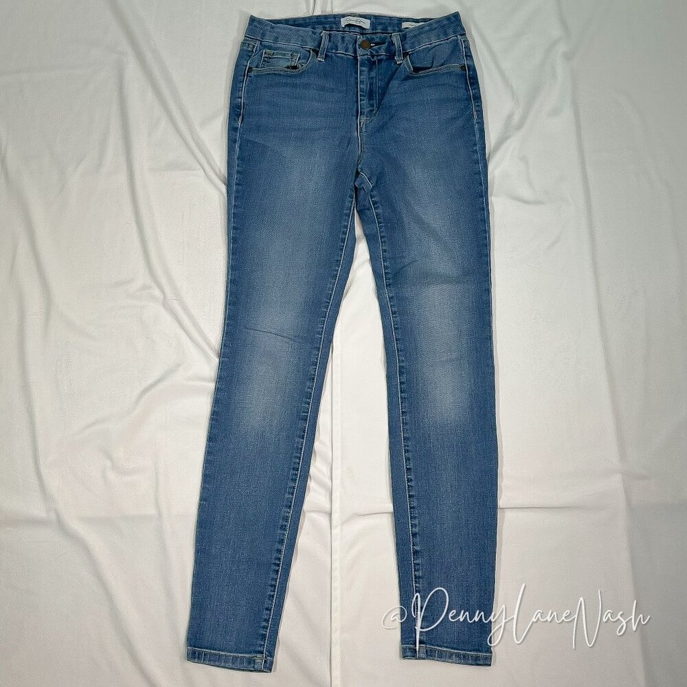 Jessica Simpson High Rise Skinny Jeans Size 4 Blue - Picture 2 of 12